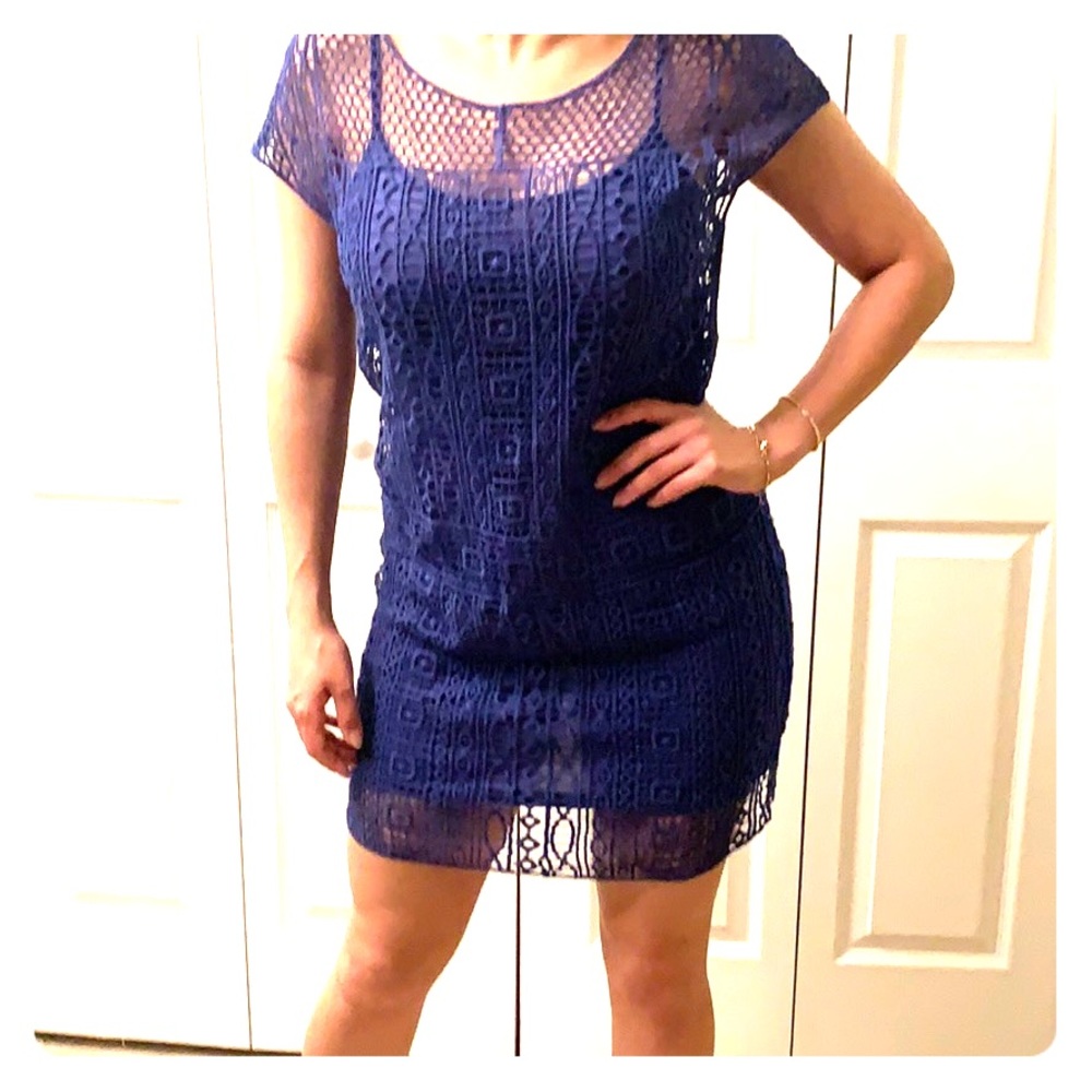 Ella Moss Royal Blue Dress